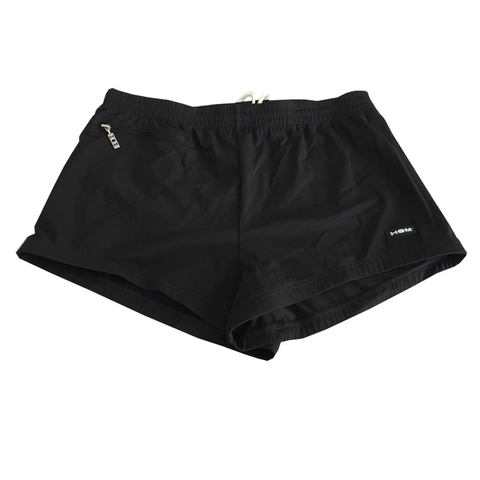 HOM Traje Parigamba Negro con Bolsillo Tejido Rápido Dry Crawl Sy - Imagen 1 de 3