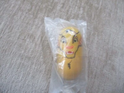 Kellogg 2005-06 Disney Simba El Rey León Wobbler Frijol 3 pulgadas Cereal Amarillo Foto 1 de 4