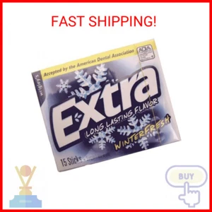 Wrigley's Extra Sugar-Free Gum, Winterfresh, 15 ct - Picture 1 of 1
