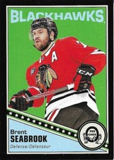 Brent Seabrook #210 - 2019-20 O-Pee-Chee - Retro Black Border - 010/100