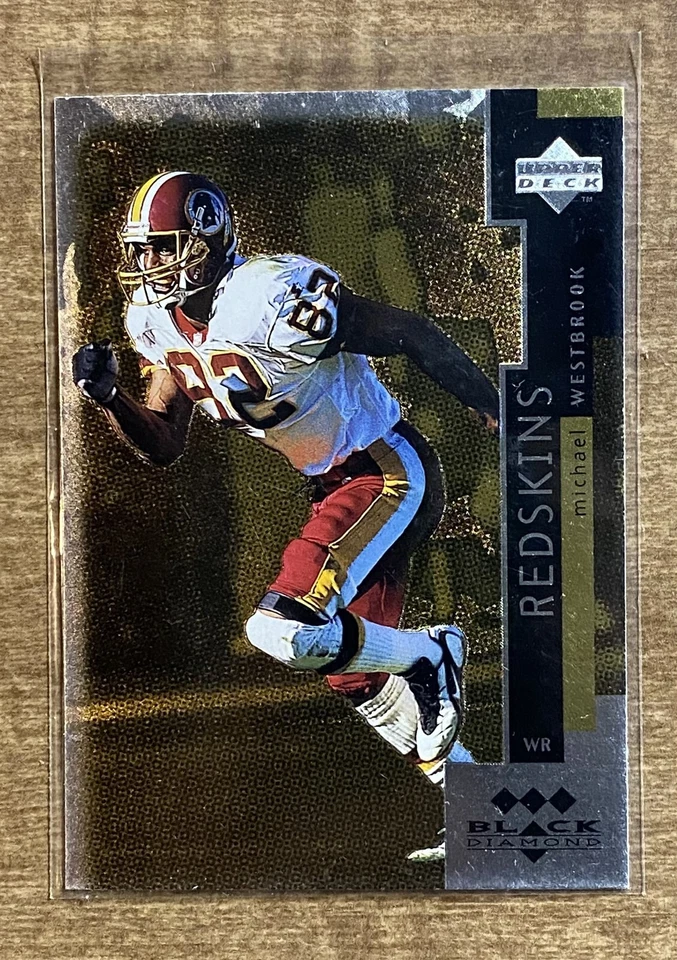Michael Westbrook 1997 Black Diamond Triple Diamond Yellow #29 - Redskins - Image 1 of 1