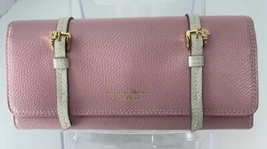 Samantha Thavasa Petit Choice Women's Pink Leather Long Wallet 7.5 x 3.9 Inch - Picture 1 of 21