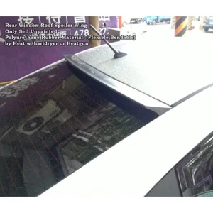 SpX 229V Rear Window Roof Spoiler Wing Fits 2012~2017 Hyundai Verna Accent Sedan - Picture 1 of 15