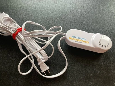 Controlador de manta eléctrica Biddeford de 4 clavijas apagado automático modelo # TC13BA-3B cable Foto 1 de 4