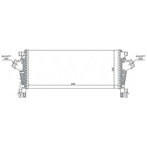 New Intercooler For Chevrolet Cruze By 13311080 1302148 - Picture 1 of 3