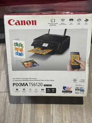Original Canon Pixma TS Ts6120 3" Inkjet Multifunction Printer 2229C002 - Image 1 of 2