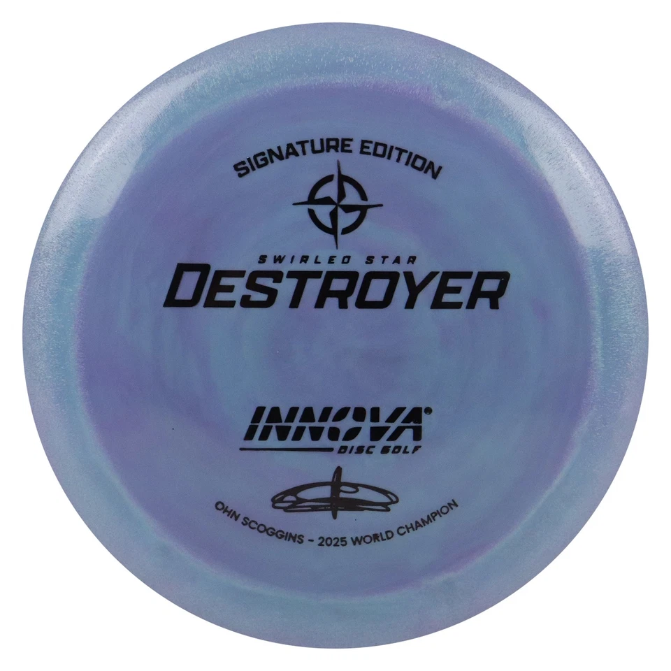 Innova Disc Golf Ohn Scoggins Swirled Star Destroyer 12/5/-1/3   - Image 1 of 1
