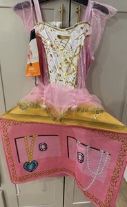 Girls Hyde and Eek Plays MUSIC BOX BALLERINA Lights Up Costume L 10-12 - Picture 1 of 8