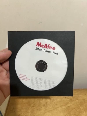 McAfee SiteAdvisor Plus 2000 Computer Program Disc Only 2009 - Image 1 of 4