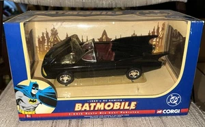 2005 CORGI 1960's DC Comics Batman "BATMOBILE" 1:24 Scale Die-Cast BLACK - Picture 1 of 24