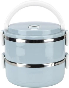 Lunch Box,Food Grade Acciaio Inox Bento Box per Bambini Adulti,Terma a Prova di Perdite - Foto 1 di 8