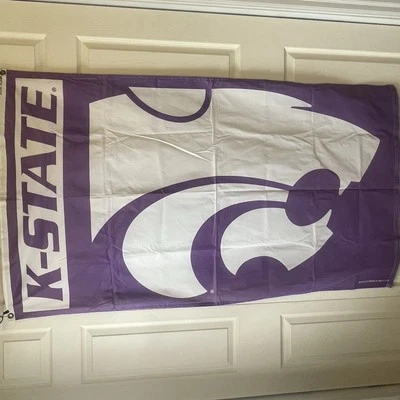 Bandera K-State Wildcats Wincraft 3'X5' Universidad NCAA Big 12 Kansas Foto 1 de 4