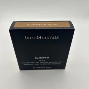 bareMinerals Barepro Powder Foundation 16hr Skin Medium Deep 45 Neutral - Picture 1 of 3
