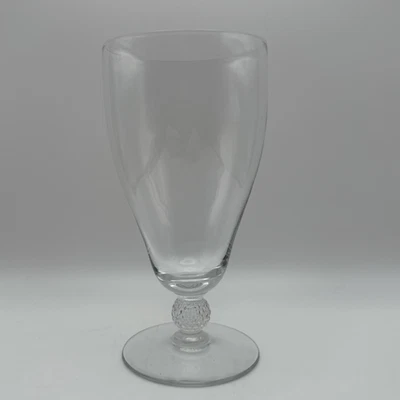 Juego de 3 vasos de té helados de cristal Duncan & Miller Touraine 6 1/4" H usados en excelente estado Foto 1 de 2