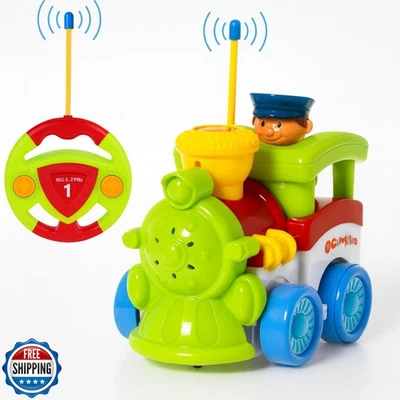 Liberty Imports My First Cartoon RC Remote Control Cars for Toddlers Ages 1-3 - Image 1 of 4