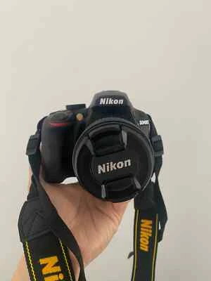 Nikon D3400 DSLR Camera with AF-P DX 18-55 VR Lens - Black - Image 1 of 4