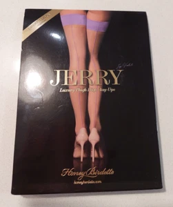 Brand New Honey Birdette Jerry Lilac Purple Stockings Size Medium - Picture 1 of 2