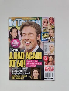 In Touch Magazine February 5th 2024 Brad Pitt Dad Again at 60 - Picture 1 of 1