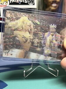 1999 Titan Sports WWF Sable “Handprints”Hologram R-01 Card - WWE HISTORY/RARE+++