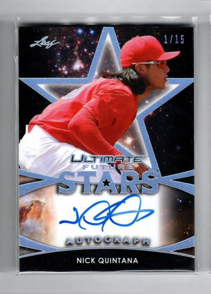 2019 Leaf Ultimate Draft Future Stars Silver Spectrum #FSNQ1 Nick Quintana /15 - Image 1 of 1