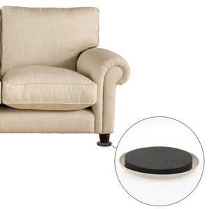 Removable Sofa Glider Cups - Pack of 4 - Slide Heavy Furniture Easily - Beige - Foto 1 di 6