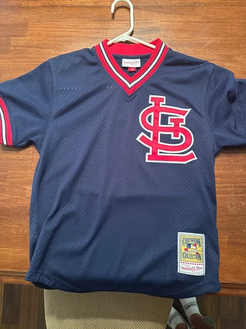 Authentic Ozzie Smith St. Louis Cardinals 1994 Pullover Jersey Cover