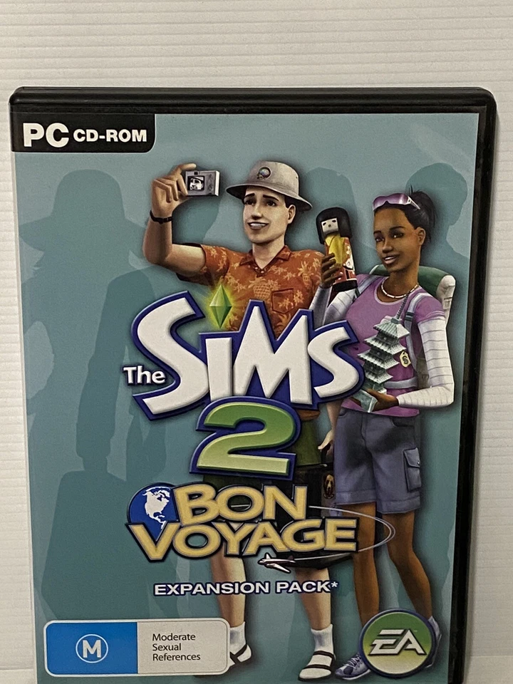 The Sims 2: Bon Voyage Expansion Pack (PC, CD-ROM, 2007, EA) - VGC - Image 1 of 2