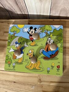 Disney's Mickey Mouse And Friends Wooden Jumbo Knob Puzzle for 18 Months Plus