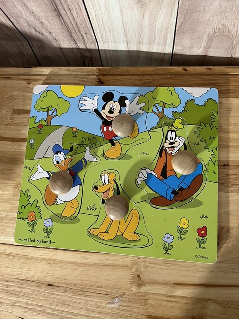 Educa borras Los Colores Mickey And Friends Wooden Puzzle Golden