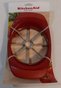 KitchenAid Fruit Slicer - Sharp Stainless Steel Blades - Red - Picture 1 of 5