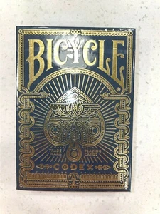 Brand new sealed Bicycle CODEX Elite playing cards USPCC Black Gold  - Imagen 1 de 2