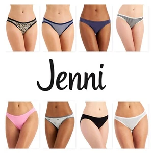 Jenni Intimates Women's Bikini Underwear, Choose Size & Pattern, Volume Discount - Picture 1 of 16