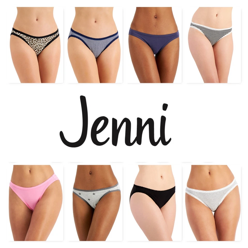 Jenni Intimates Women's Bikini Underwear, Choose Size & Pattern, Volume Discount - Image 1 of 2