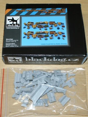 German WWII equipment accessories set von Blackdog in 1/35