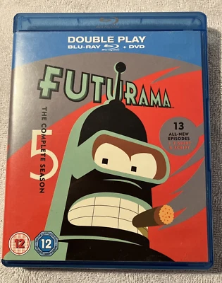 Futurama - Series 5 - Complete (BluRay and DVD, 2011) - Image 1 of 4