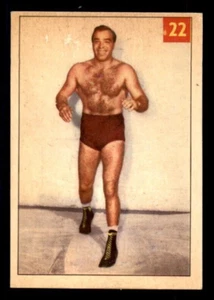 1954-55 Parkhurst Wrestling Premium Backs #22 Bill Stack EX+ - Picture 1 of 2