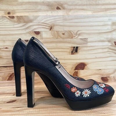 L.K Bennett Sunset Rafia Floral Talla 40/9 Foto 1 de 4