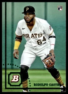 2022 Bowman Heritage #46 Rodolfo Castro Rookie Pittsburgh Pirates - Picture 1 of 2