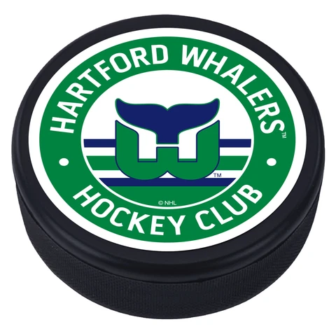 Vintage Hartford Whalers Puck Cover