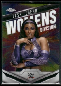 2025 Topps Chrome WWE Lash Legend #WD-LAS Womens Division - Picture 1 of 2
