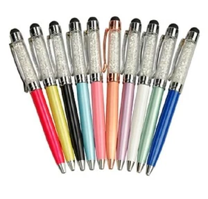 5x TOUCH PEN CRYSTAL Touch Kugelschreiber incl. Touch  für alle Smartphone - Bild 1 von 1