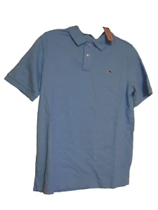 BOY'S XL(18) Vineyard Vines Classic Stretch Pique Polo in Ocean Breeze NWT - Picture 1 of 1