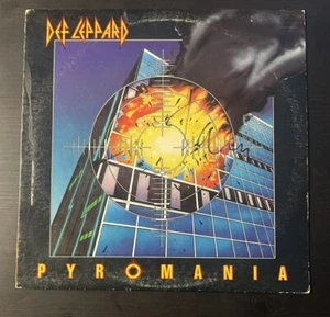 Def Leppard Pyromania LP firmato da Phil Collen vinile autografato - Foto 1 di 2