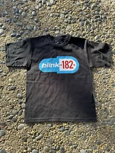 Blink 182 T Shirt Maglietta Ragazzi Bambini Taglia M L Nera Fascia - Foto 1 di 12