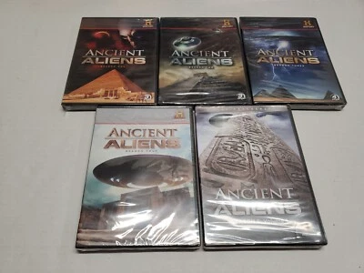 16 DVD set/lot ANCIENT ALIENS brand new sealed DVDs season 1, 2, 3, 4, 5 Vol 1 - Image 1 of 2