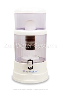 GENUINE ZEN WATER SYSTEMS - 6 GALLON COUNTERTOP WATER FILTER PURIFIER  - Picture 1 of 4