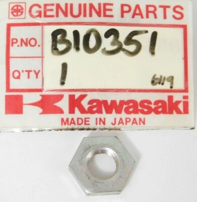 1 NOS 1975-1976 genuino Kawasaki BX100 BX200 BMX bicicleta tuerca de fábrica OEM B10351 Foto 1 de 3