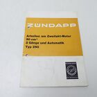 Zündapp Motor 50 ccm 2Gang Typ 250 Zweitakt Werkstatthandbuch Reparaturanleitung