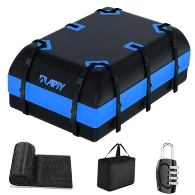 Bolsa de carga para techo de automóvil de 23 pies cúbicos, 23 pies cúbicos-azul Foto 1 de 4