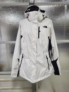 The North Face Womens Ski Jacket - Xl - White Black - Hy Vent - Snowboard - Picture 1 of 12